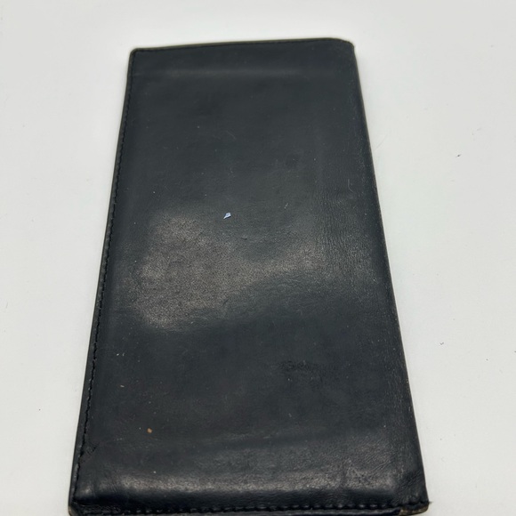 Yes Saint LAURENT long bi fold black leather wallet - Picture 2 of 6